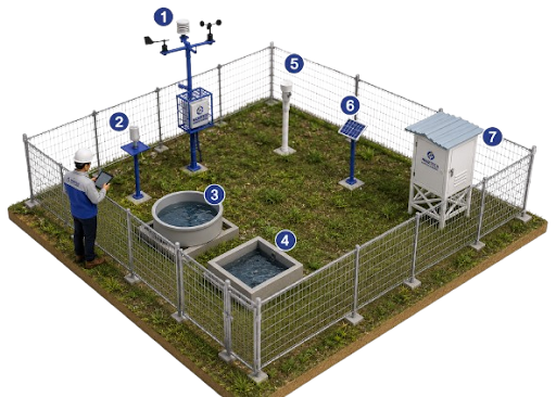 EWS Dam Alarm System Higertech